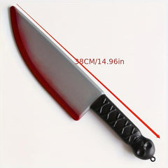 Halloween Bloodstained Weapons Machetes Daggers Plastic Props