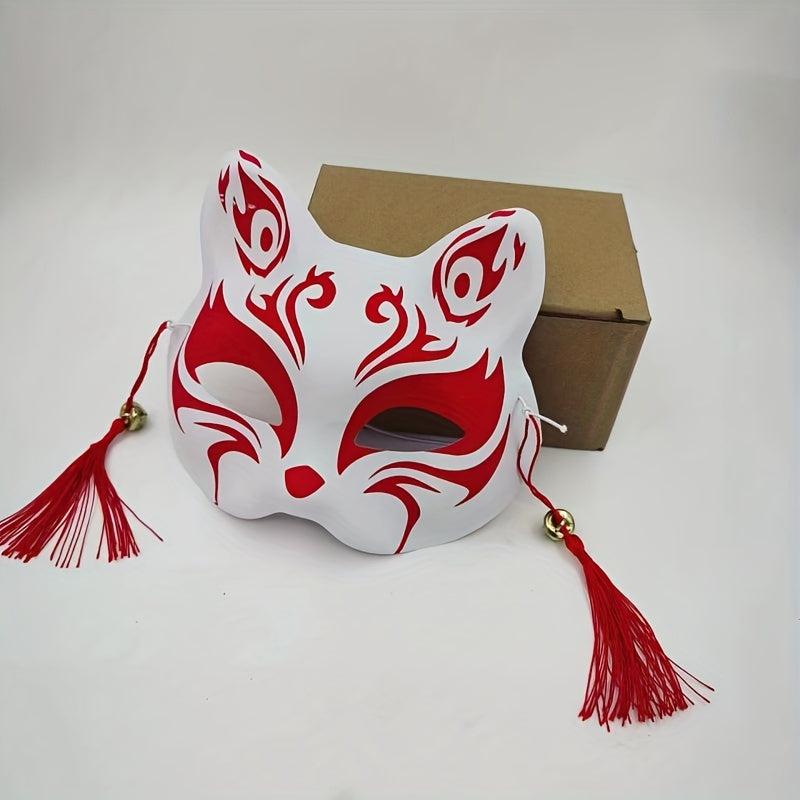 1pc Men's Fox Mask Antique Cosplay Holiday Japan Fireworks Conference