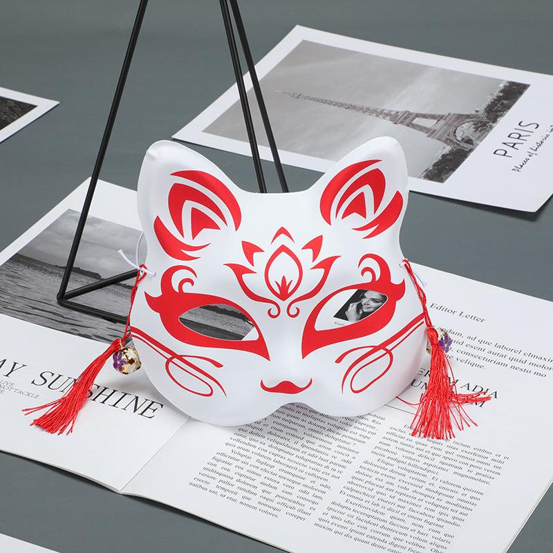 1pc Men's Fox Mask Antique Cosplay Holiday Japan Fireworks Conference