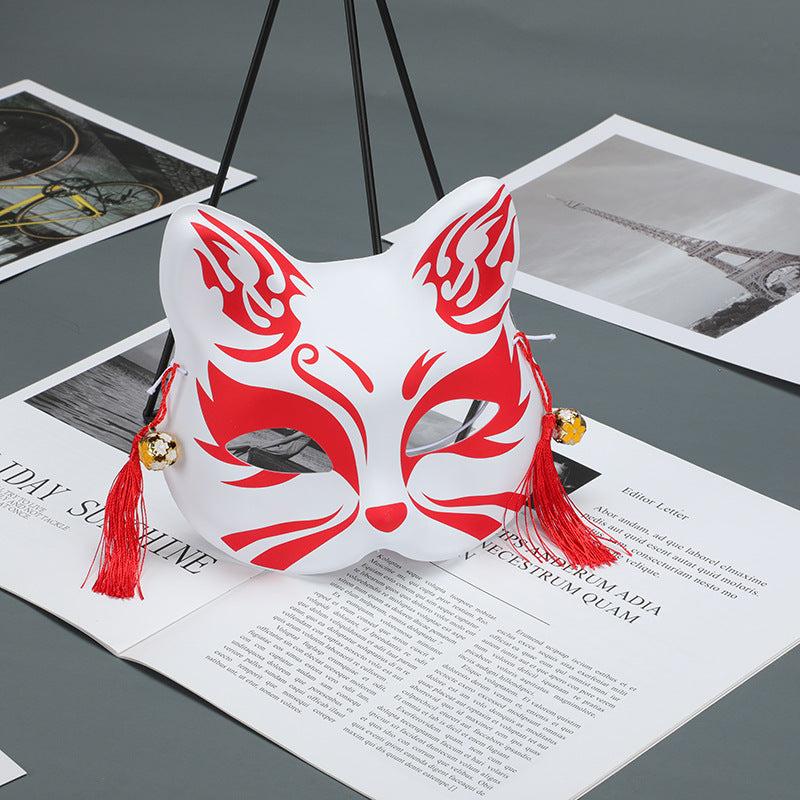 1pc Men's Fox Mask Antique Cosplay Holiday Japan Fireworks Conference