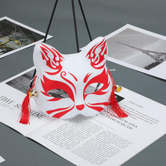 1pc Men's Fox Mask Antique Cosplay Holiday Japan Fireworks Conference