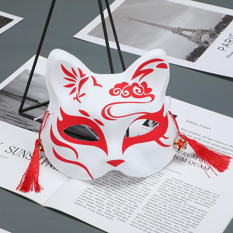 1pc Men's Fox Mask Antique Cosplay Holiday Japan Fireworks Conference