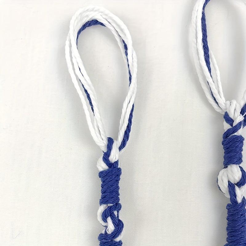 Royal Tzitzit Set Of 4 With Thread Tassels