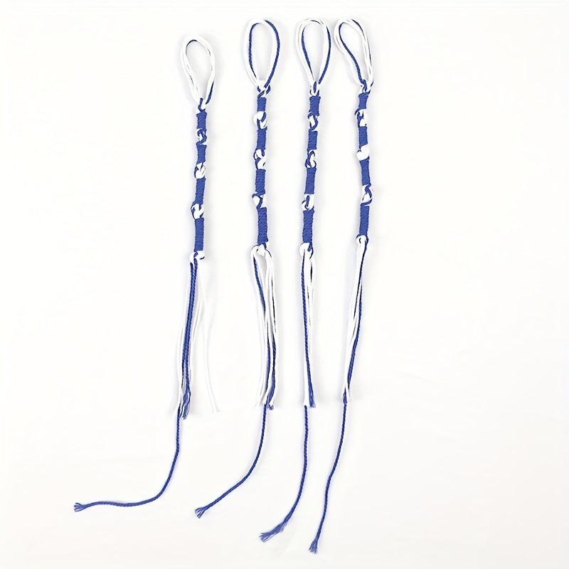 Royal Tzitzit Set Of 4 With Thread Tassels