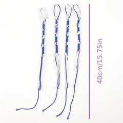 Royal Tzitzit Set Of 4 With Thread Tassels