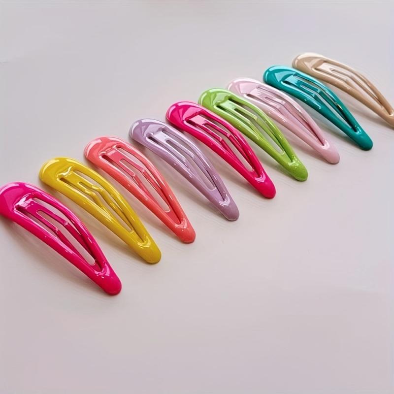 20pcs Water Drop Shape Hairpin Clips Stainless Steel Hair Accessories