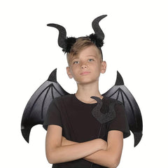 3pcs Devil Wings Suit For Halloween Party