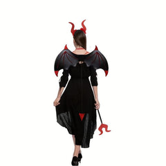 3pcs Devil Wings Suit For Halloween Party