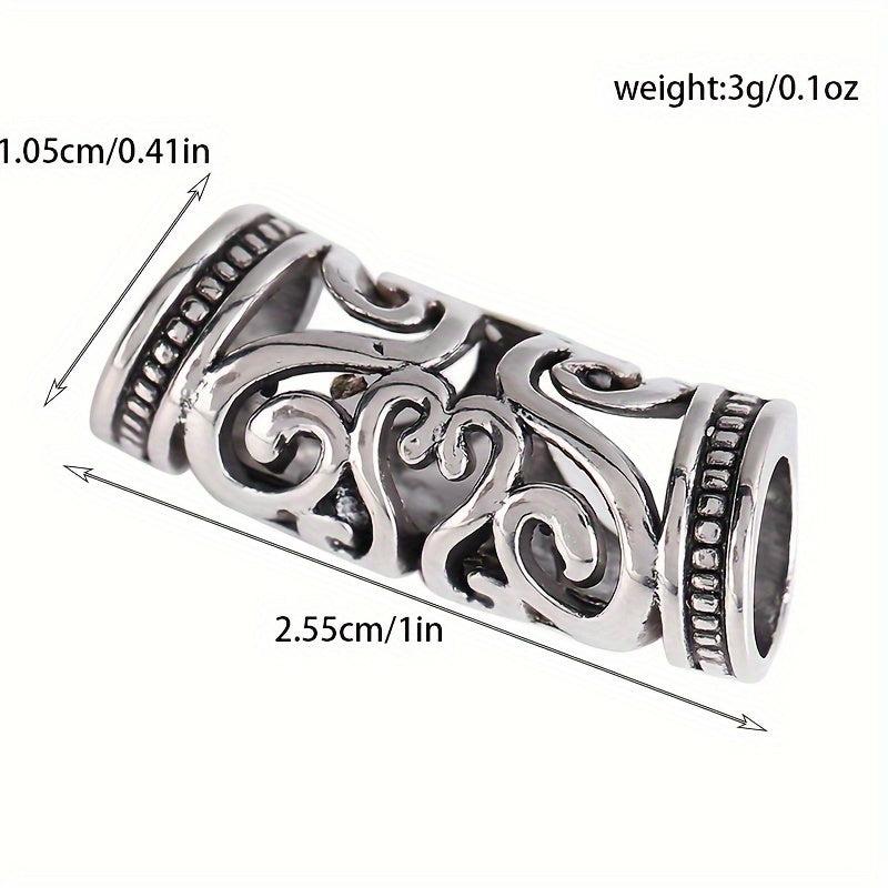 5pcs Alloy Dreadlocks Buckles Hair Decors Hair Accessories Men Women