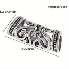 5pcs Alloy Dreadlocks Buckles Hair Decors Hair Accessories Men Women
