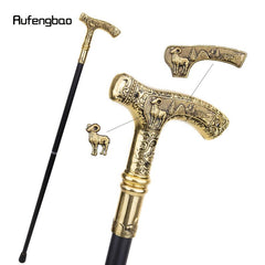 Goat Handle Pattern Walking Stick Party Decorative Cane