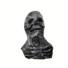 Men's Skeleton Latex Full Head Skull Face Mask