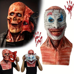 Men's Horror Rotten Mouth Mask Halloween Skull Mask
