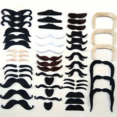 Funny Beard Mustache Set 16 Styles Halloween Cosplay Props Party Decors