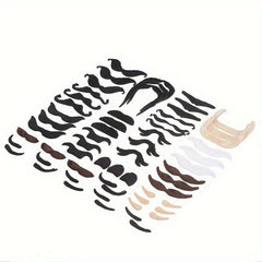 Funny Beard Mustache Set 16 Styles Halloween Cosplay Props Party Decors