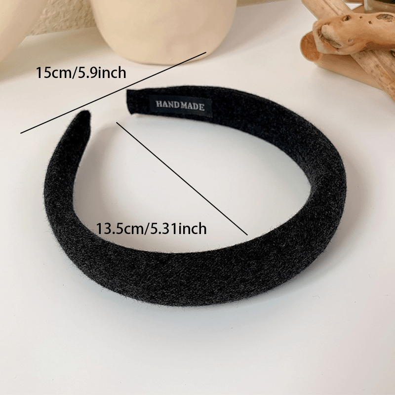 Solid Hair Hoop Princess Headwear for Party Accessories