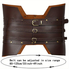 Medieval Steampunk Belt Waist Armor Dressing Weapons Renaissance