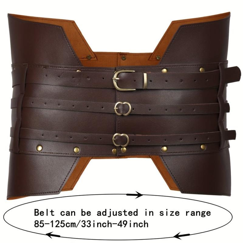 Medieval Steampunk Belt Waist Armor Dressing Weapons Renaissance