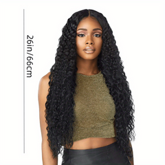 QUEEN'S WIG 26 32 Inch 66 Long Curly Hair Synthetic Wig