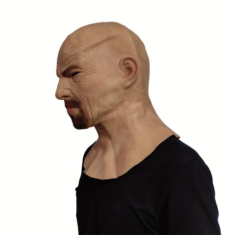 Men's Halloween 3D Latex Headgear