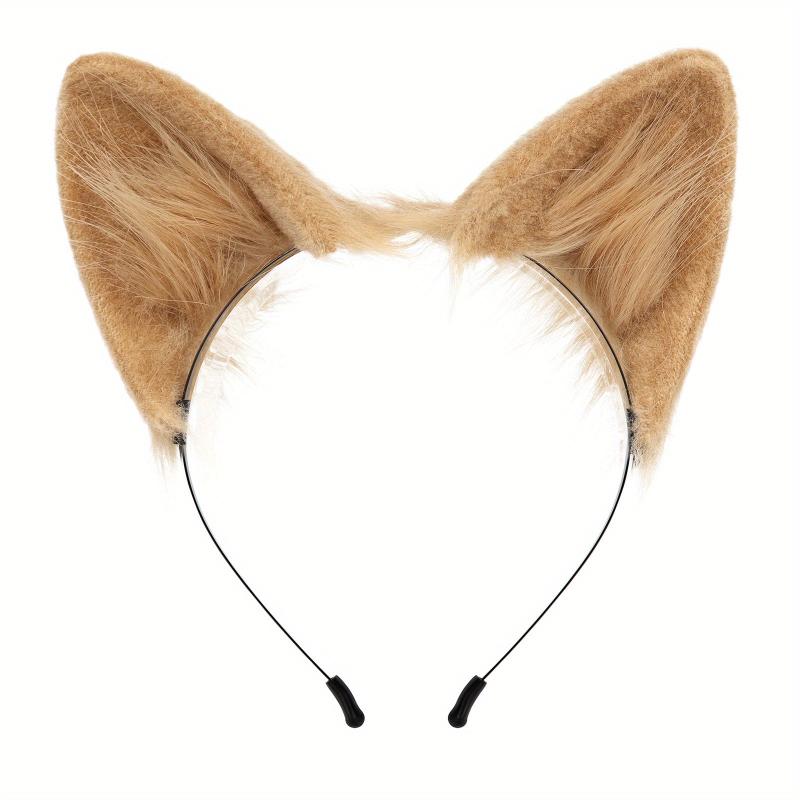 Beast Ear Hair Hoop Plush Fox Hair Accessories Cosplay Cat Ear Headwear