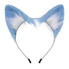 Beast Ear Hair Hoop Plush Fox Hair Accessories Cosplay Cat Ear Headwear