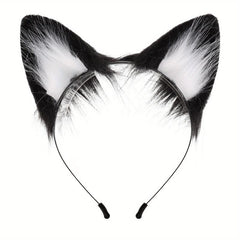 Beast Ear Hair Hoop Plush Fox Hair Accessories Cosplay Cat Ear Headwear