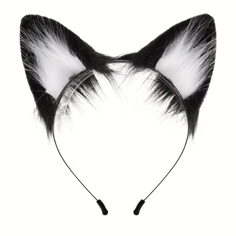 Beast Ear Hair Hoop Plush Fox Hair Accessories Cosplay Cat Ear Headwear