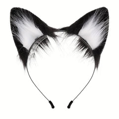 Beast Ear Hair Hoop Plush Fox Hair Accessories Cosplay Cat Ear Headwear