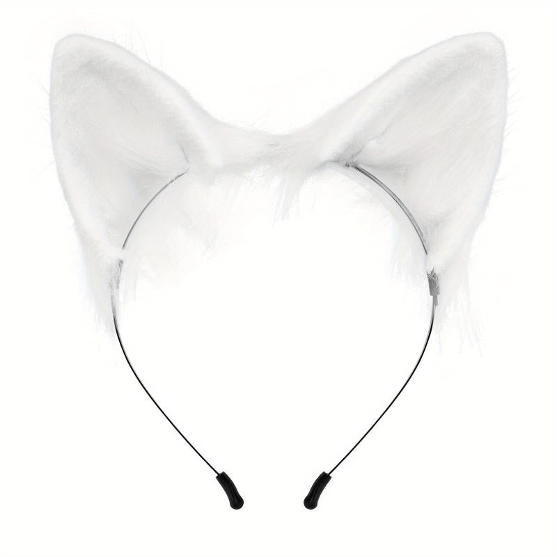 Beast Ear Hair Hoop Plush Fox Hair Accessories Cosplay Cat Ear Headwear