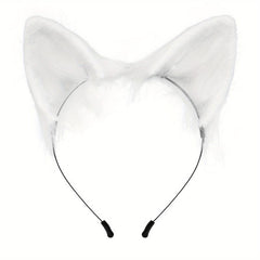 Beast Ear Hair Hoop Plush Fox Hair Accessories Cosplay Cat Ear Headwear