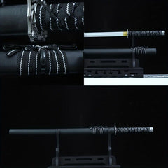 Halloween Samurai Wooden Sword Prop Anime Stage Performance Weapon