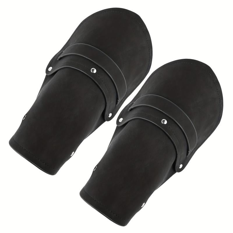 Cowhide Men's Wrist Guard Leather Bracelet Punk Personality Cosplay Stage Props