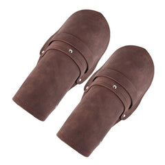 Cowhide Men's Wrist Guard Leather Bracelet Punk Personality Cosplay Stage Props