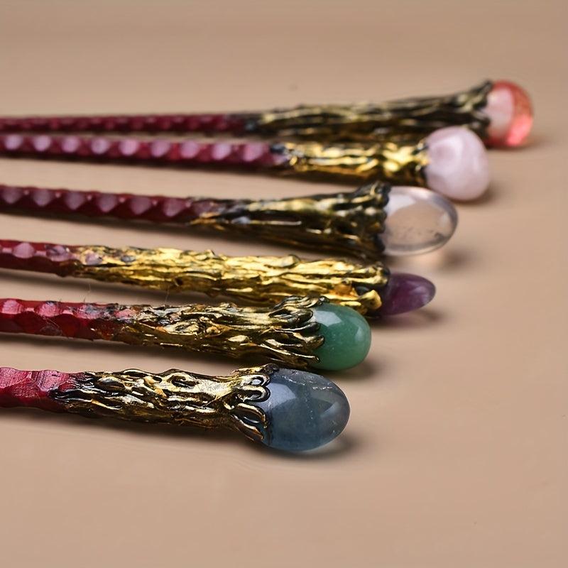 Crystal Magic Wand Cosplay Costume Props Halloween Party Decors Birthday