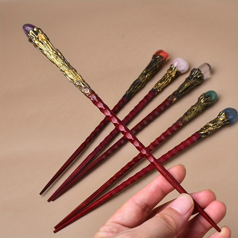 Crystal Magic Wand Cosplay Costume Props Halloween Party Decors Birthday