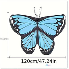 Elf Shape Angel Butterfly Wings Suit Cloak Mask Halloween Costume