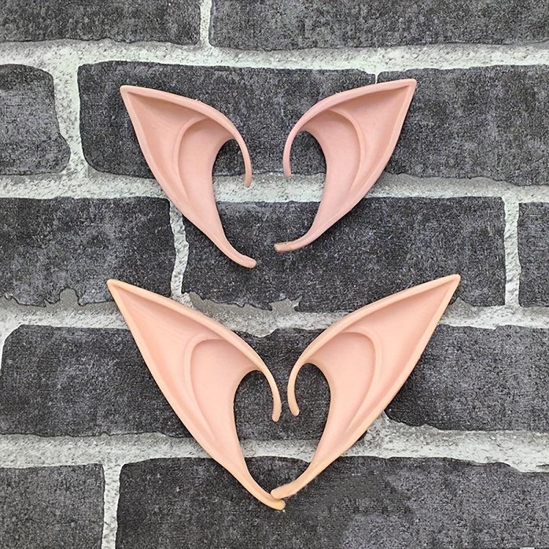 1pair Elf Ears False Ears Props Fairy Angel Dress Up Cosplay Costume Accessories