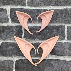 1pair Elf Ears False Ears Props Fairy Angel Dress Up Cosplay Costume Accessories