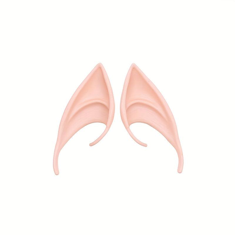 1pair Elf Ears False Ears Props Fairy Angel Dress Up Cosplay Costume Accessories