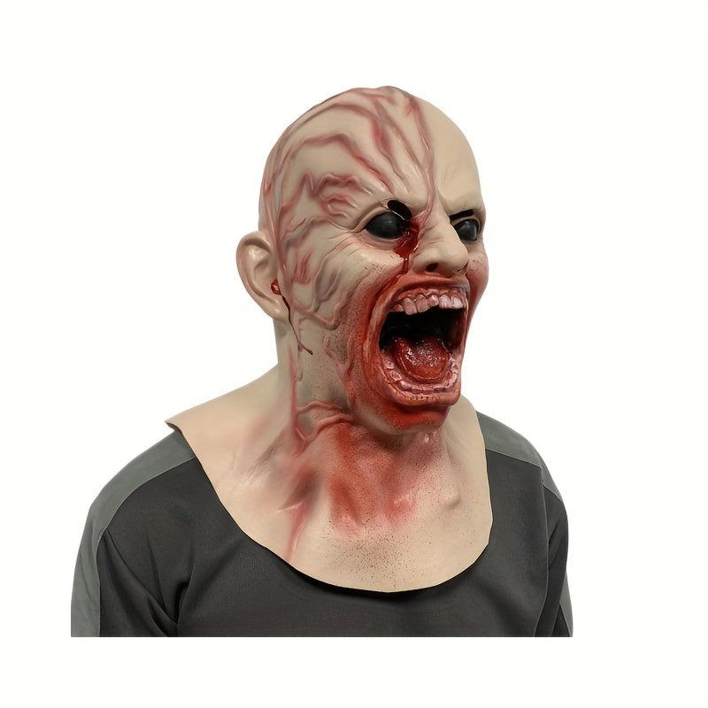 Scary Ghost Head Cover Demon Mask Halloween Horror