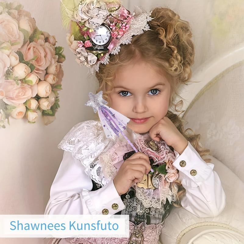 4 Pack Princess Magic Wands - Christmas Party and Cosplay