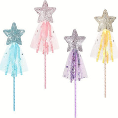 4 Pack Princess Magic Wands - Christmas Party and Cosplay