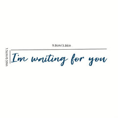 Realistic Waterproof Confession Tattoo Stickers for Collarbone