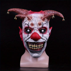 Horror Halloween Clown Mask Scary Cosplay Full Face Latex Mask Joker Masks