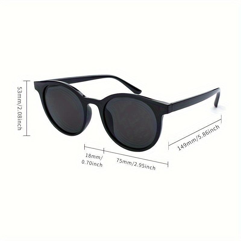 Round Frame Sunglasses for Men Women - Versatile Outdoor Party Decors