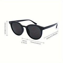 Round Frame Sunglasses for Men Women - Versatile Outdoor Party Decors