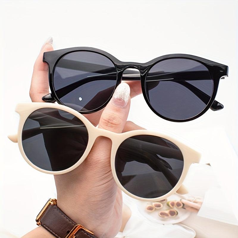 Round Frame Sunglasses for Men Women - Versatile Outdoor Party Decors