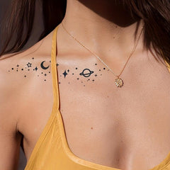 Galactic Century Waterproof Tattoo Sticker