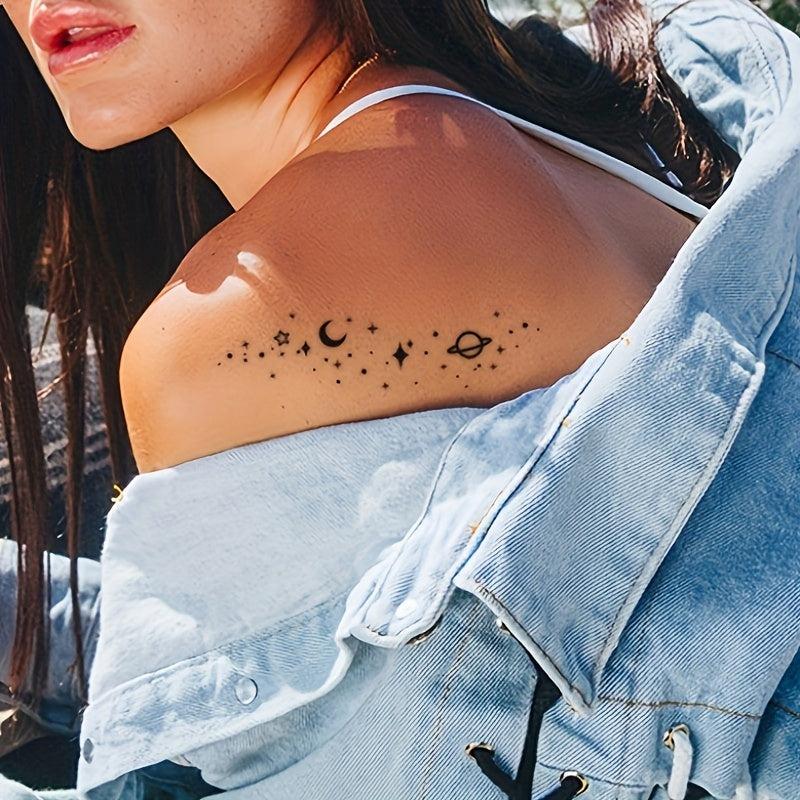Galactic Century Waterproof Tattoo Sticker